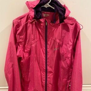 ASICS windbreaker with optional hood